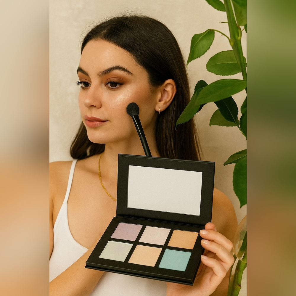 KleanColor LusterUs Highlighting Palettes 6 Colors Warm & Cool Shades
